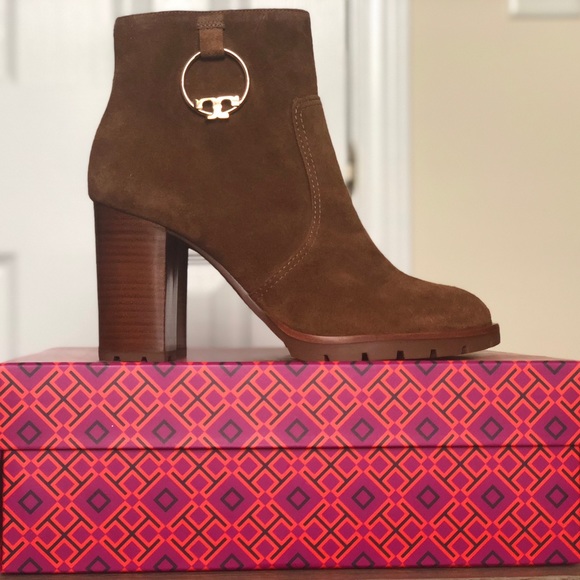 sofia lug sole bootie tory burch